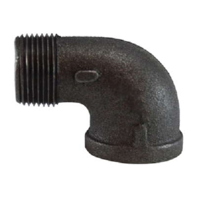 90 Degree Street Elbow - 150# Malleable Black Iron