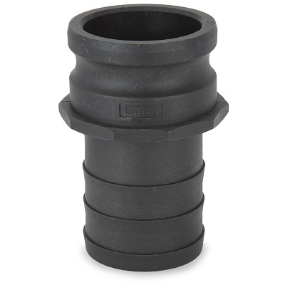 Type E Male Adapter x Hose Shank - Polypropylene