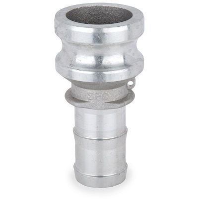 Type ER Male Adapter x Hose Shank - Aluminum