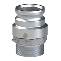 Aluminum Type F Cam & Groove Swivel