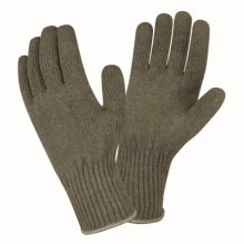 Ragg Wool Machine Knit Gloves