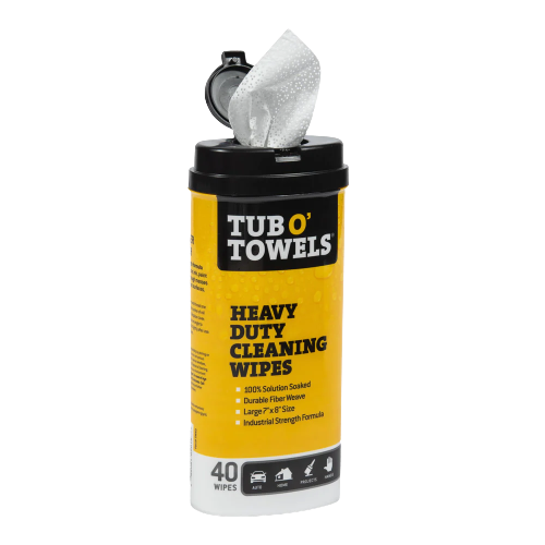 Tub of Heavy Duty Cleaning Wipes
