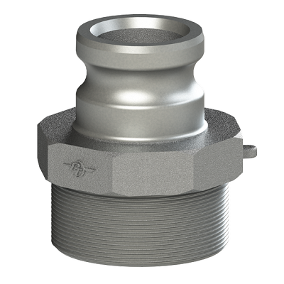 Type FR Male Adapter x Male NPT - USA Stainless Steel