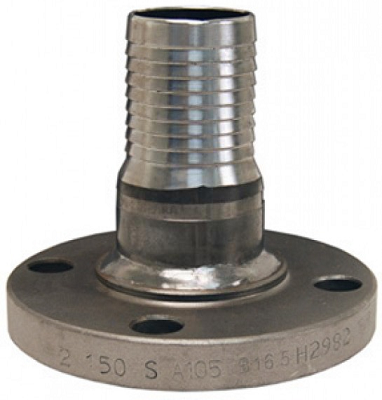 Carbon Steel ANSI Flange x Hose Shank