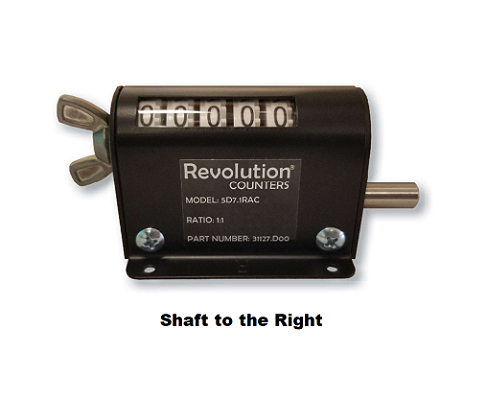 Footage Counter or Replacement Wheel for Vactor-Style Reels