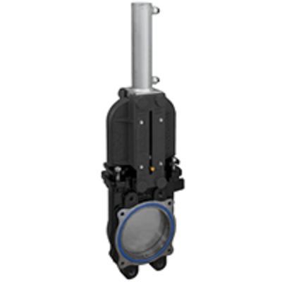 RIV Gladio Knife Gate Valve with DA Hydraulic Cylinder