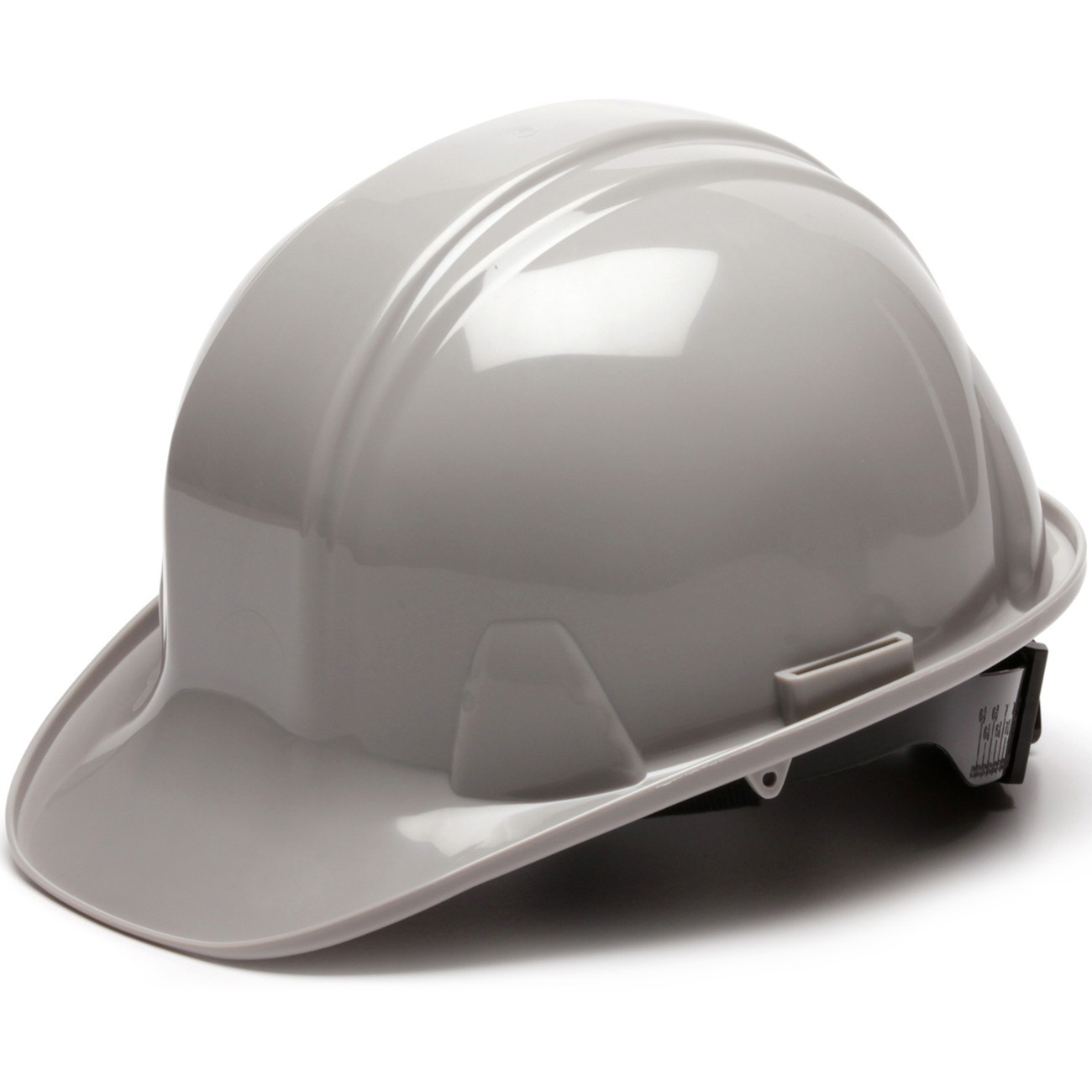 Rachet Style Grey Hard Hat