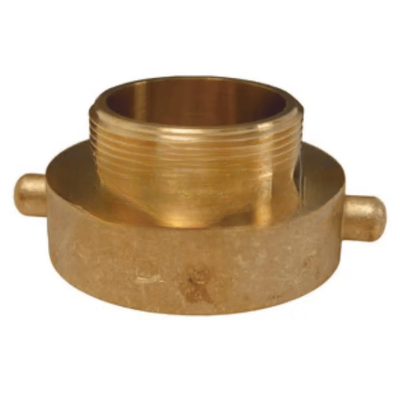 Hydrant Adapter Female NST x Male NST - Brass