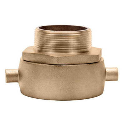 Hydrant Adapter with Swivel Female NST x Male NPT - Brass