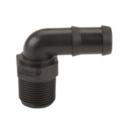 90 Degree Hose Barb 3/4