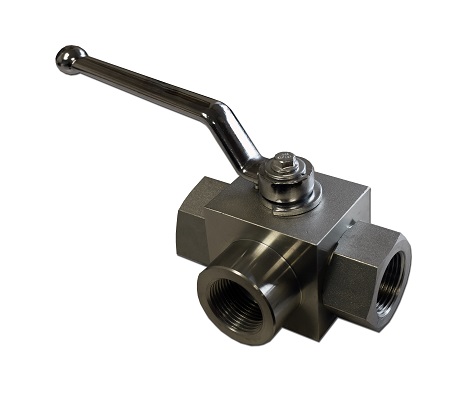 High Pressure Ball Valve 2-way or 3-way