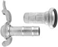 6 BAUER SET (F x HOSE, M x HOSE, LOCKING LEVER)