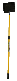 2 FT - 4 FT FIBERGLASS POLE WITH MIRROR