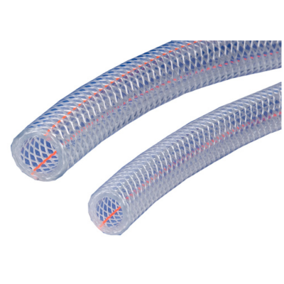 Potable Diamond Braid Hose - Clear