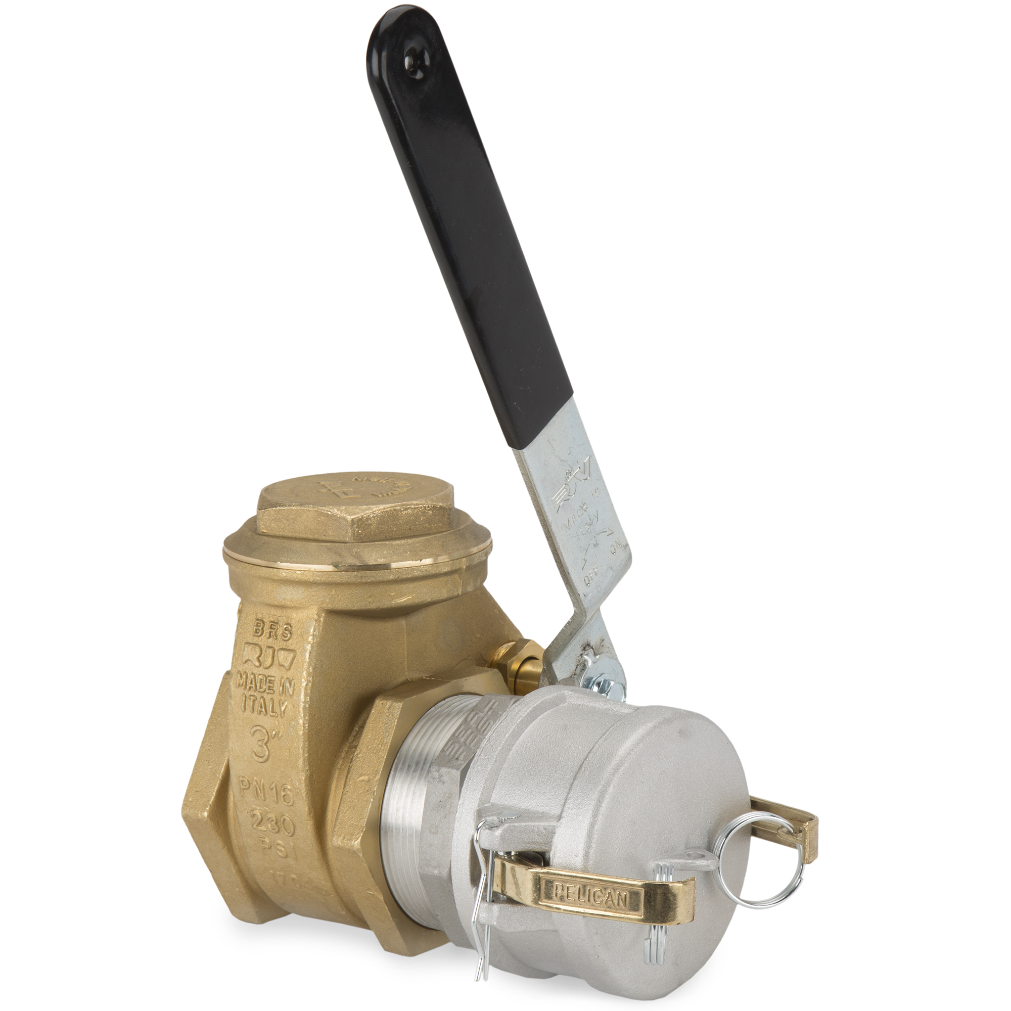 RIV Brand Brass Lever Combo