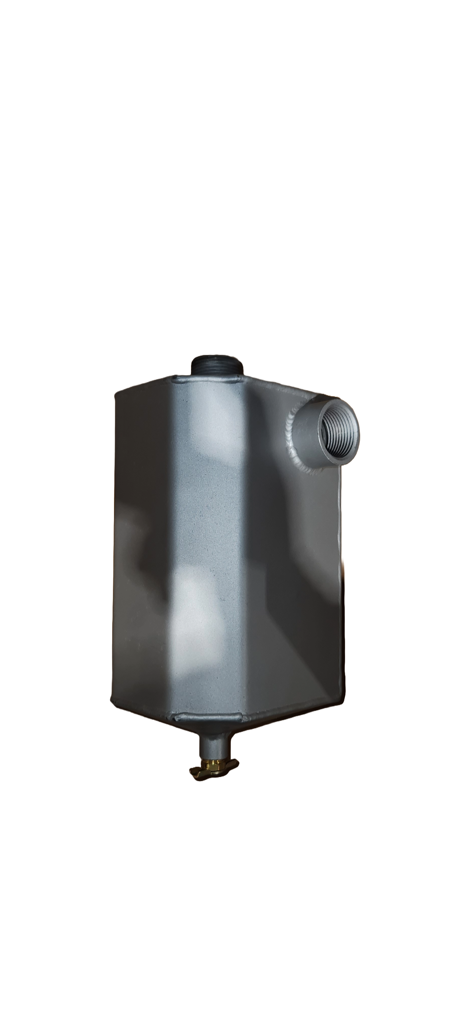 CONDE DIAMOND PLATE OIL CATCH MUFFLER FOR 6 &12 PUMPS