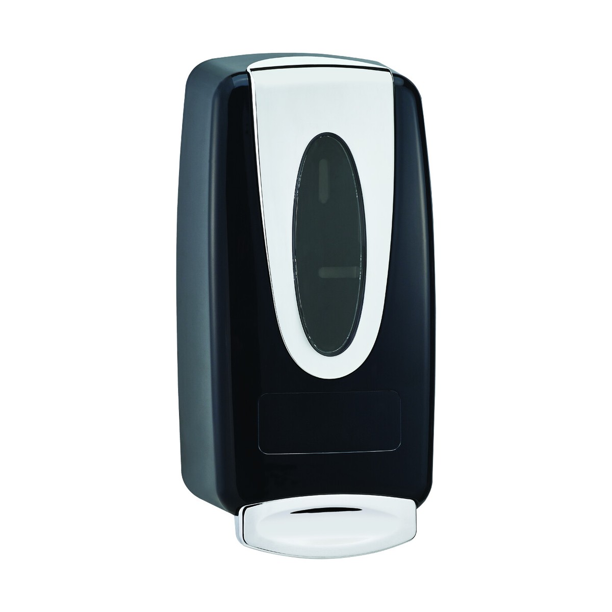CleanShot Dispenser 1000/1200 mL Foam, Black/Chrome, Plain (No Logo)