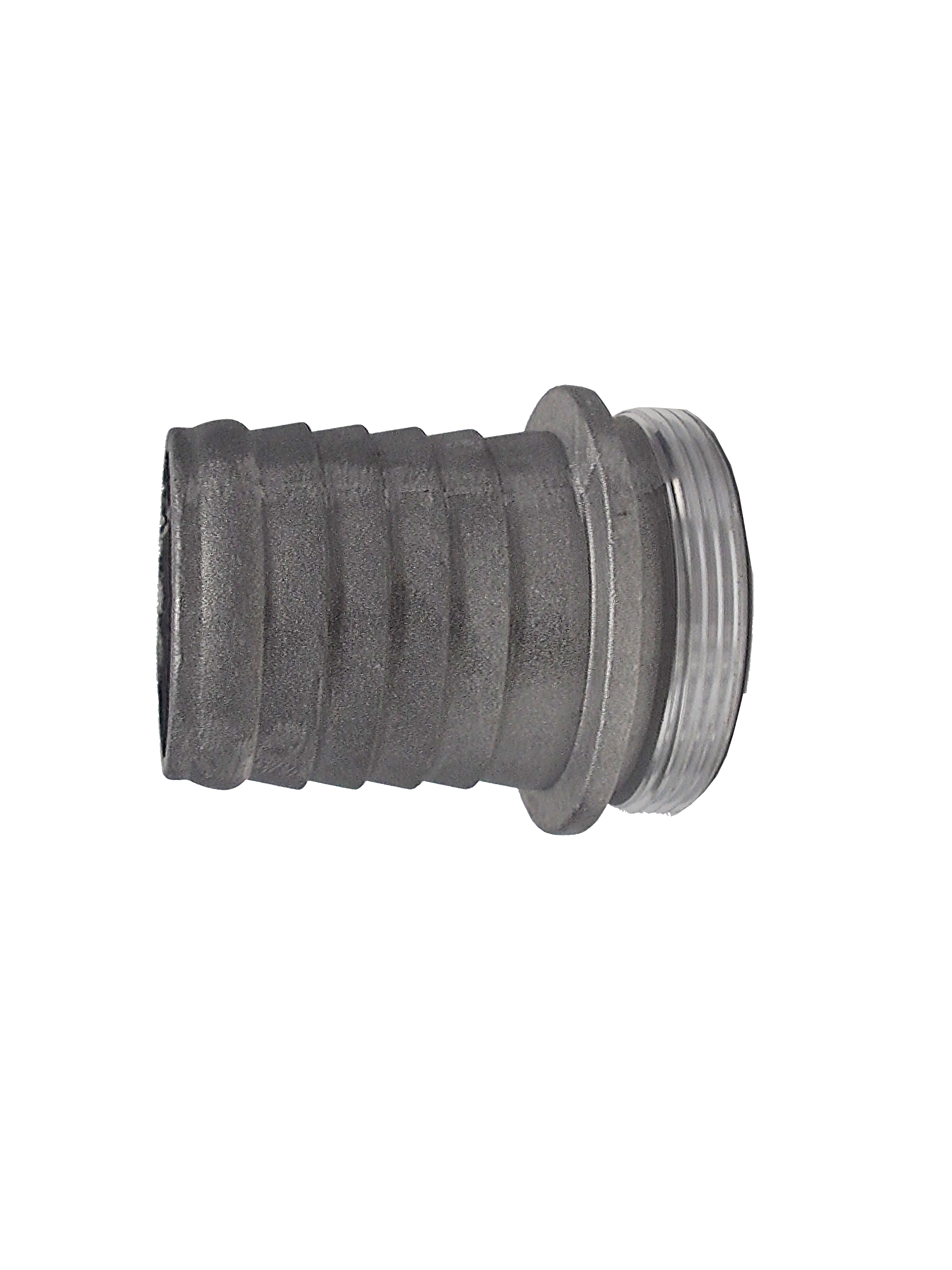 PT Coupling 90040020 Pin Lug Hose Shank, 2 in Male, Aluminum