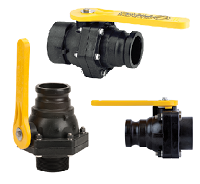 Stubby Poly Ball Valve