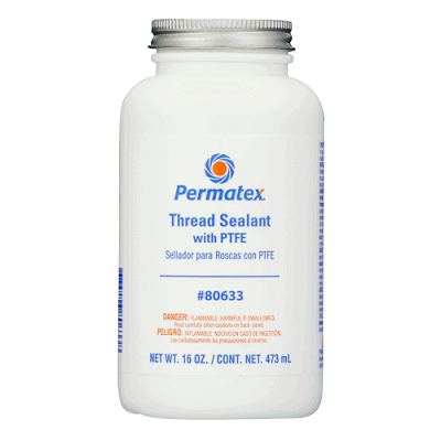 Permatex Thread Sealant with PTFE - 16 oz