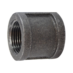 Pipe Coupler, 150# Malleable Black Iron