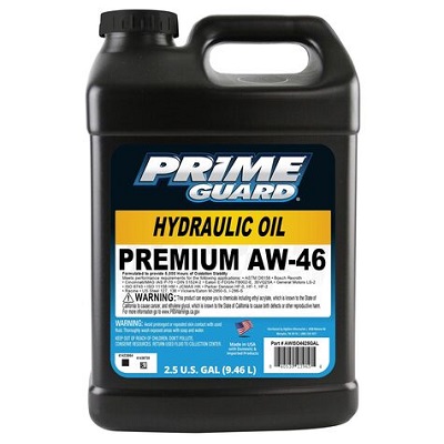 Prime Guard Hydraulic Oil AW46 - 2-1/2 Gallon