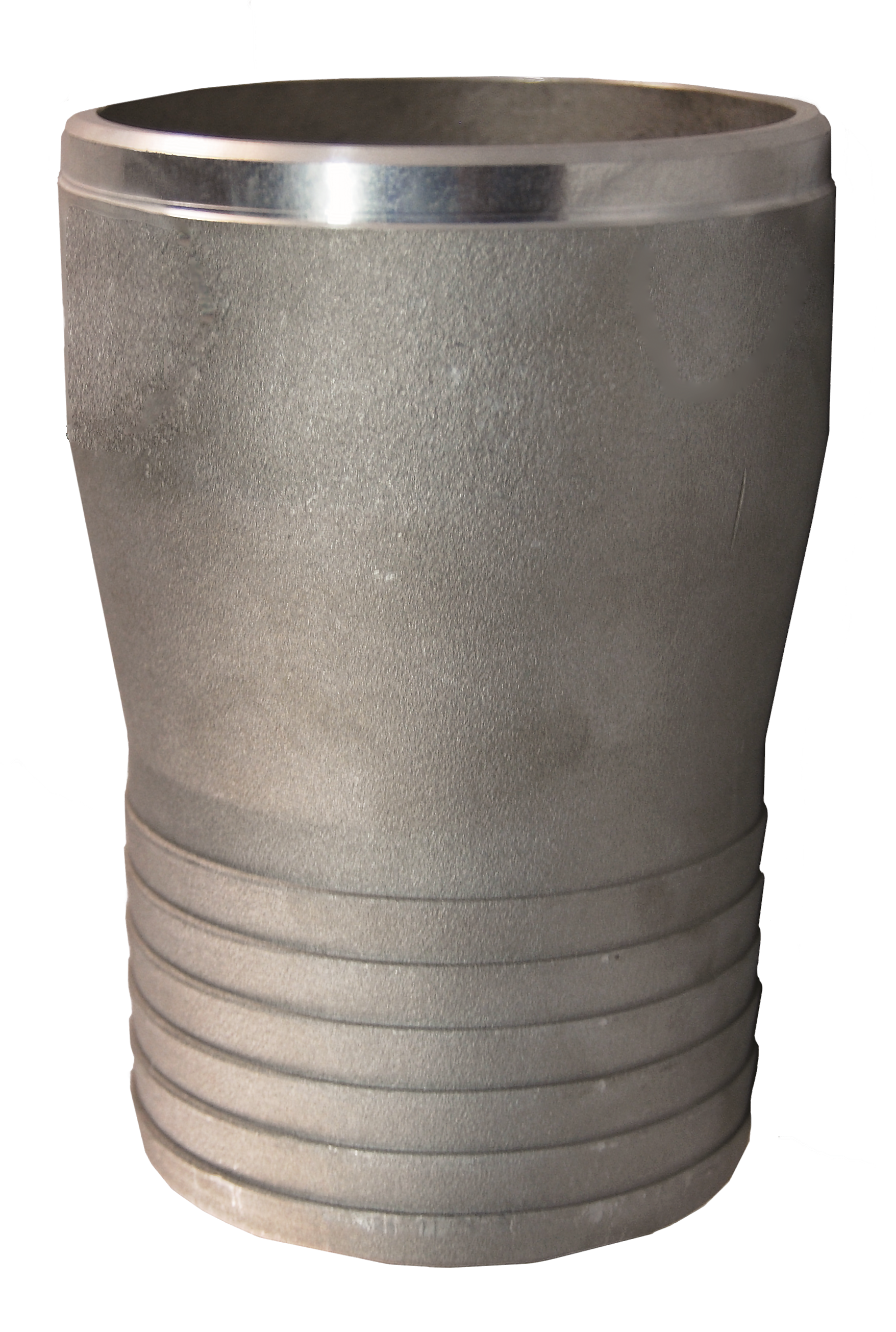PT Coupling 85640100N Weld Nipple, 1 in Hose Shank x 1 in Butt Weld, Aluminum