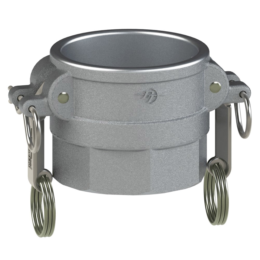 PT Coupling Sta-Lok 1000420SL Coupler, 2 in Type D x 2 in FNPT, Aluminum