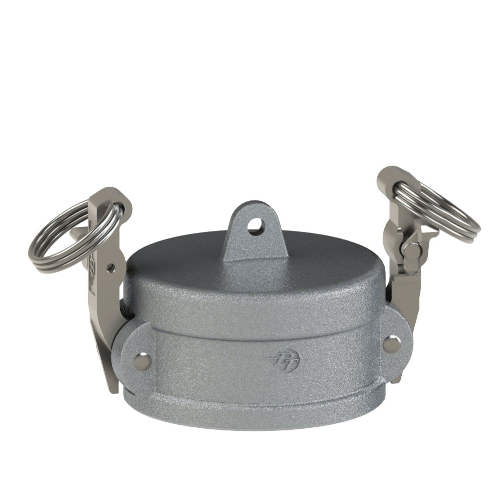 PT Coupling Sta-Lok II 2001130L2 Dust Cap, 3 in Type V, Aluminum, Hard-Coated