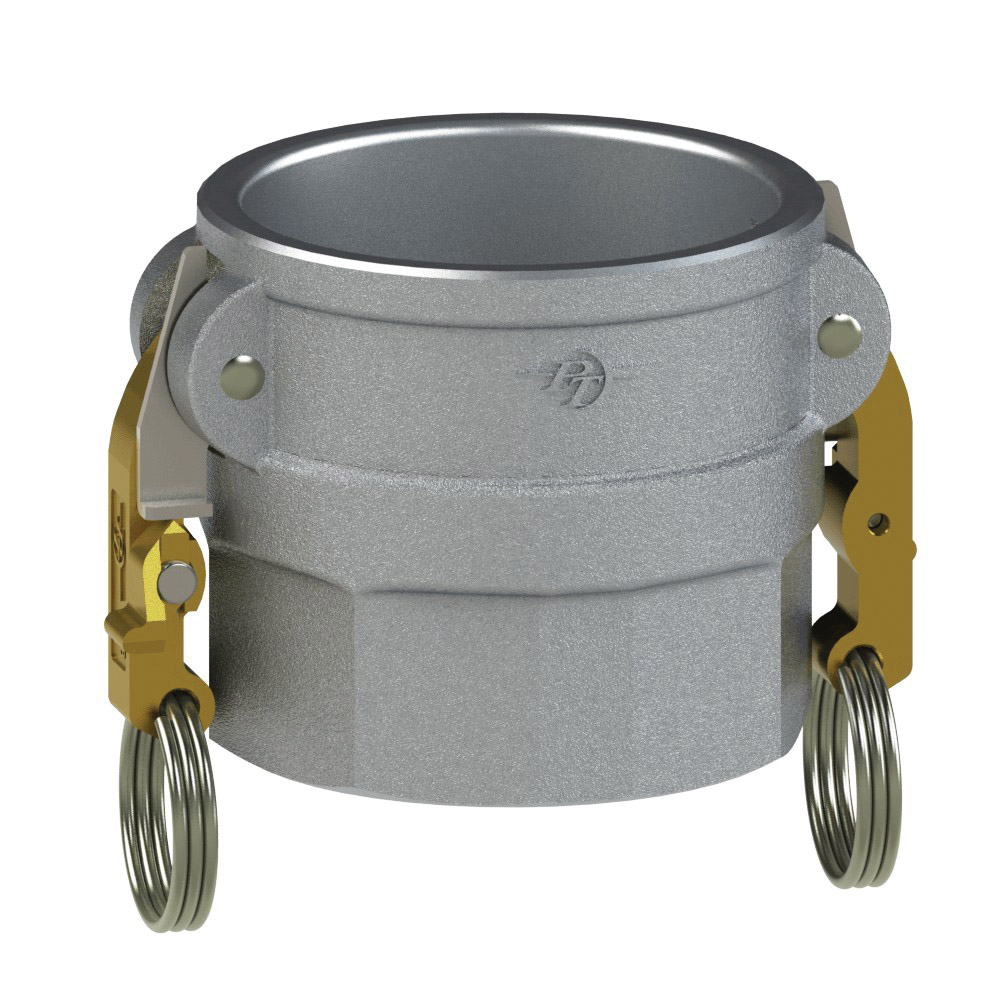 PT Coupling Sta-Lok II 1070420L2 Coupler, 2 in Type D x 2 in FNPT, Aluminum