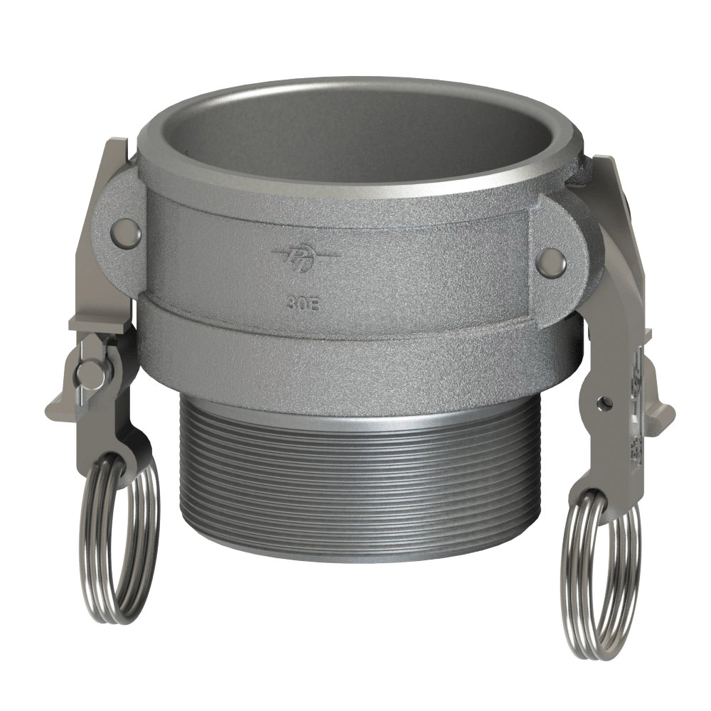 PT Coupling Sta-Lok II 1400210L2 Coupler, 1 in Type B x 1 in MNPT, 316 Stainless Steel