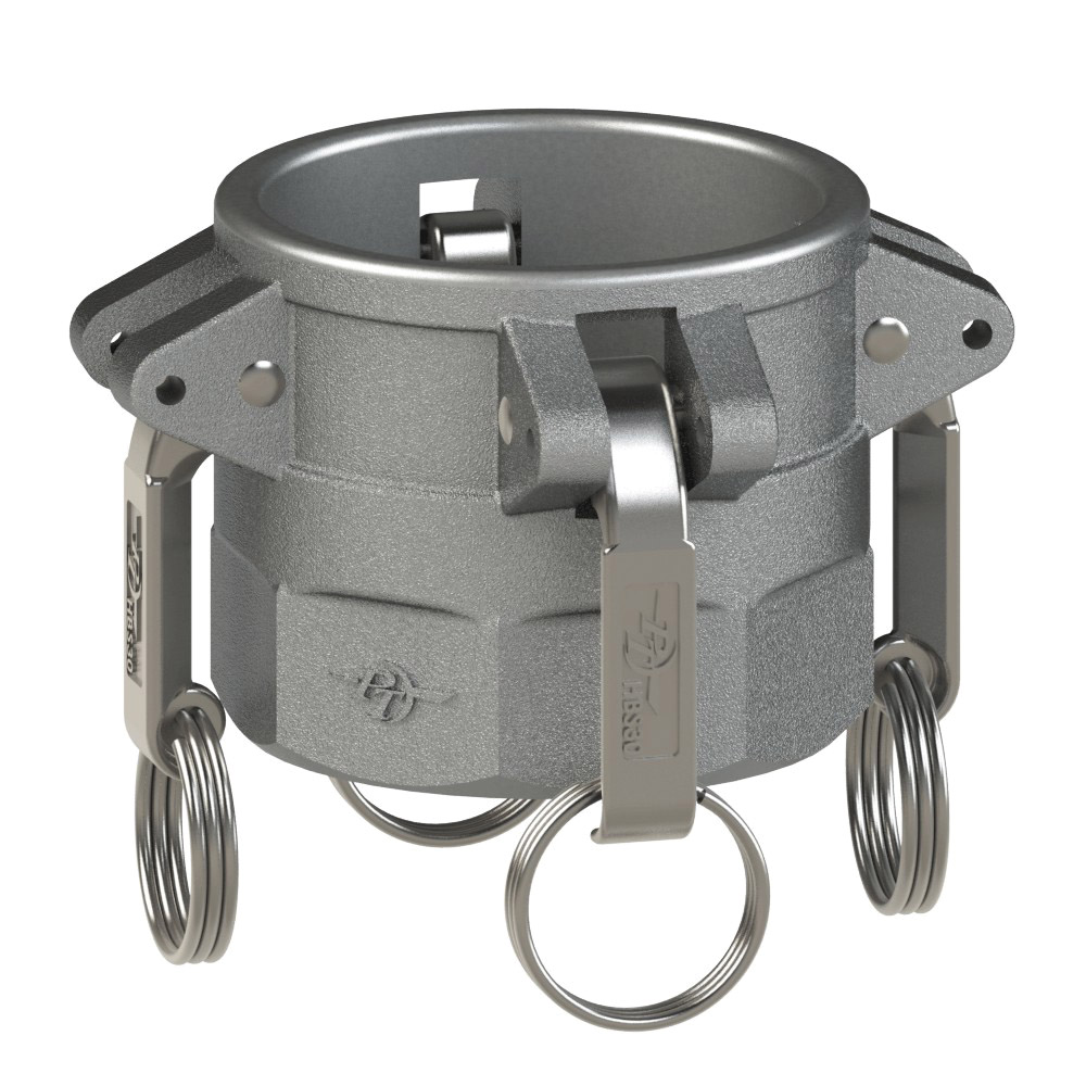 PT Coupling 64782000 Heavy-Duty Coupler, 2 in Type D x 2 in FNPT, 316 Stainless Steel
