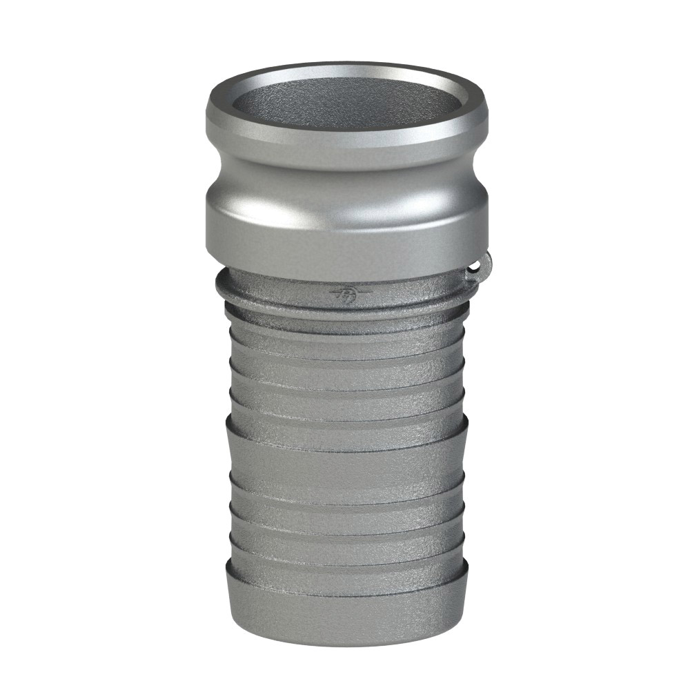 PT Coupling 1400580 Adapter, 8 in Type E x 8 in Hose Shank, 316 Stainless Steel