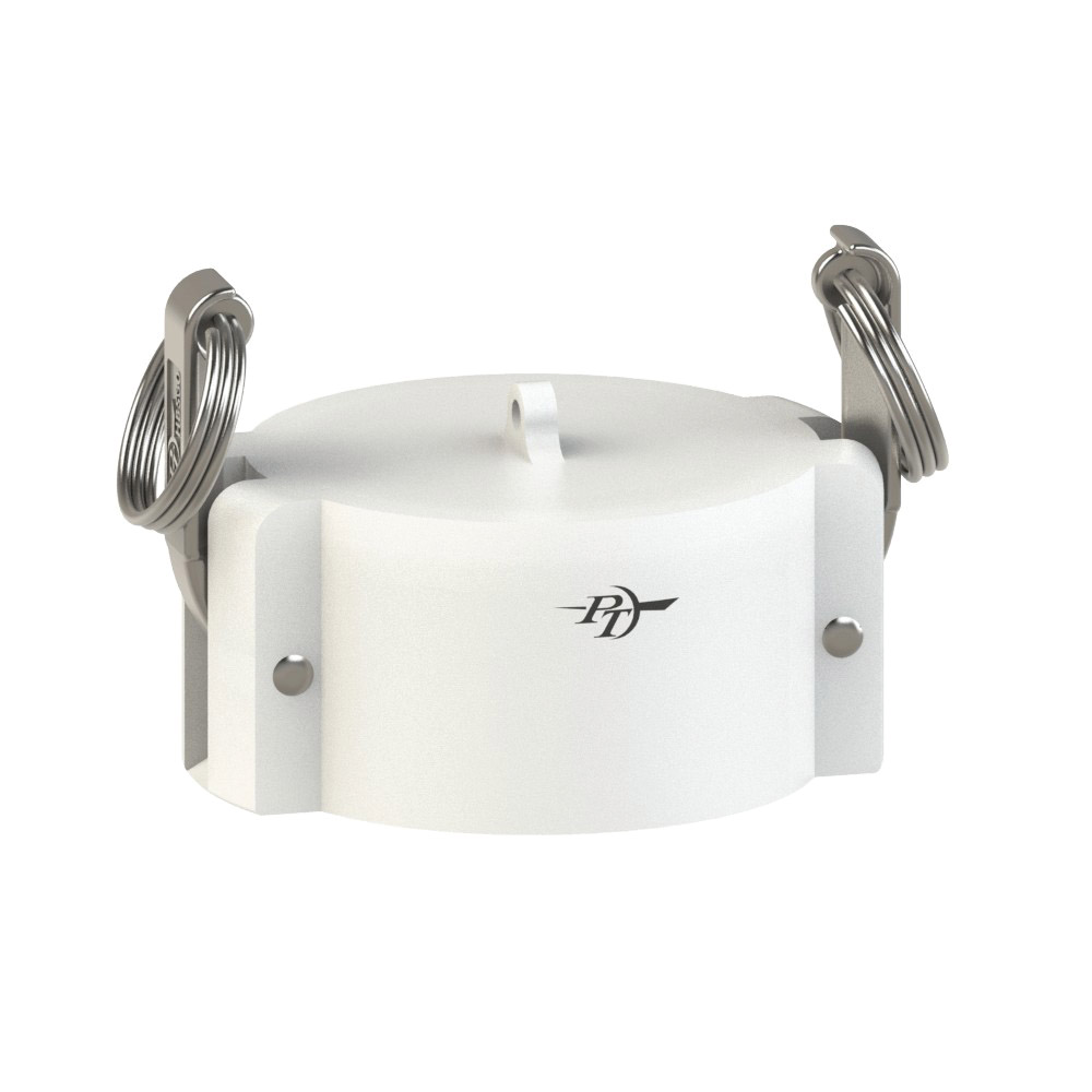 PT Coupling 2771130 Dust Cap, 3 in Type V, Food-Grade Polypropylene