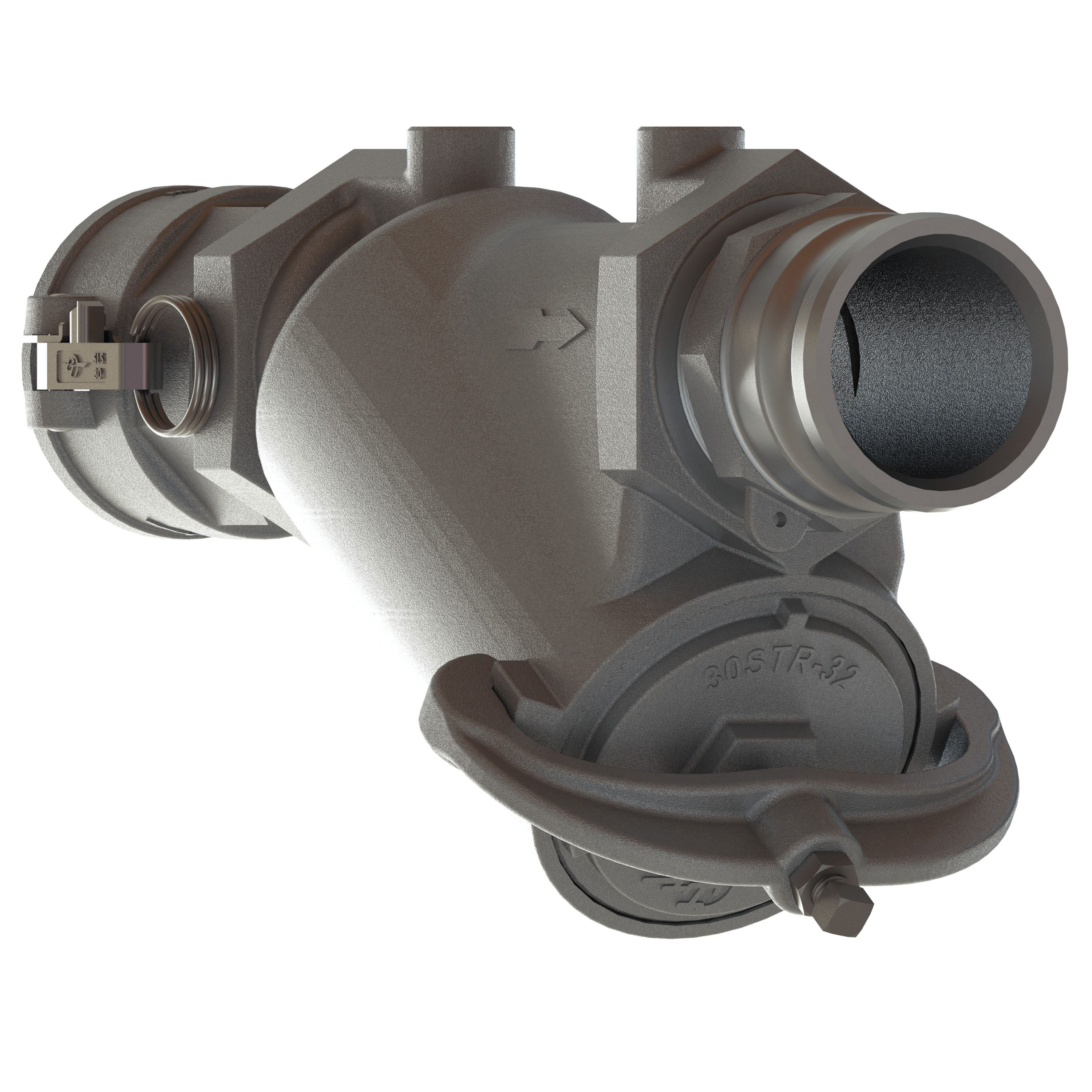 PT Coupling 38893000A Y-Strainer Body Assembly without Screen, 3 in Nominal, NPT x NPT