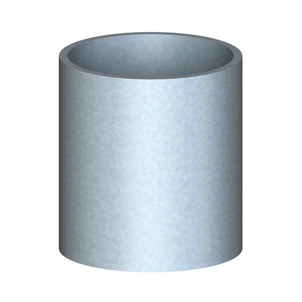 PT Coupling ProGrip 54320222 External Crimp Sleeve, 2 in, 2.688 in ID, 304 Stainless Steel