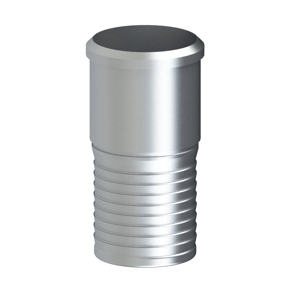 PT Coupling ProGrip 5762010 Sanitary Bevel Seat Body, 2 in Female x 2 in Hose Shank, Stainless Steel