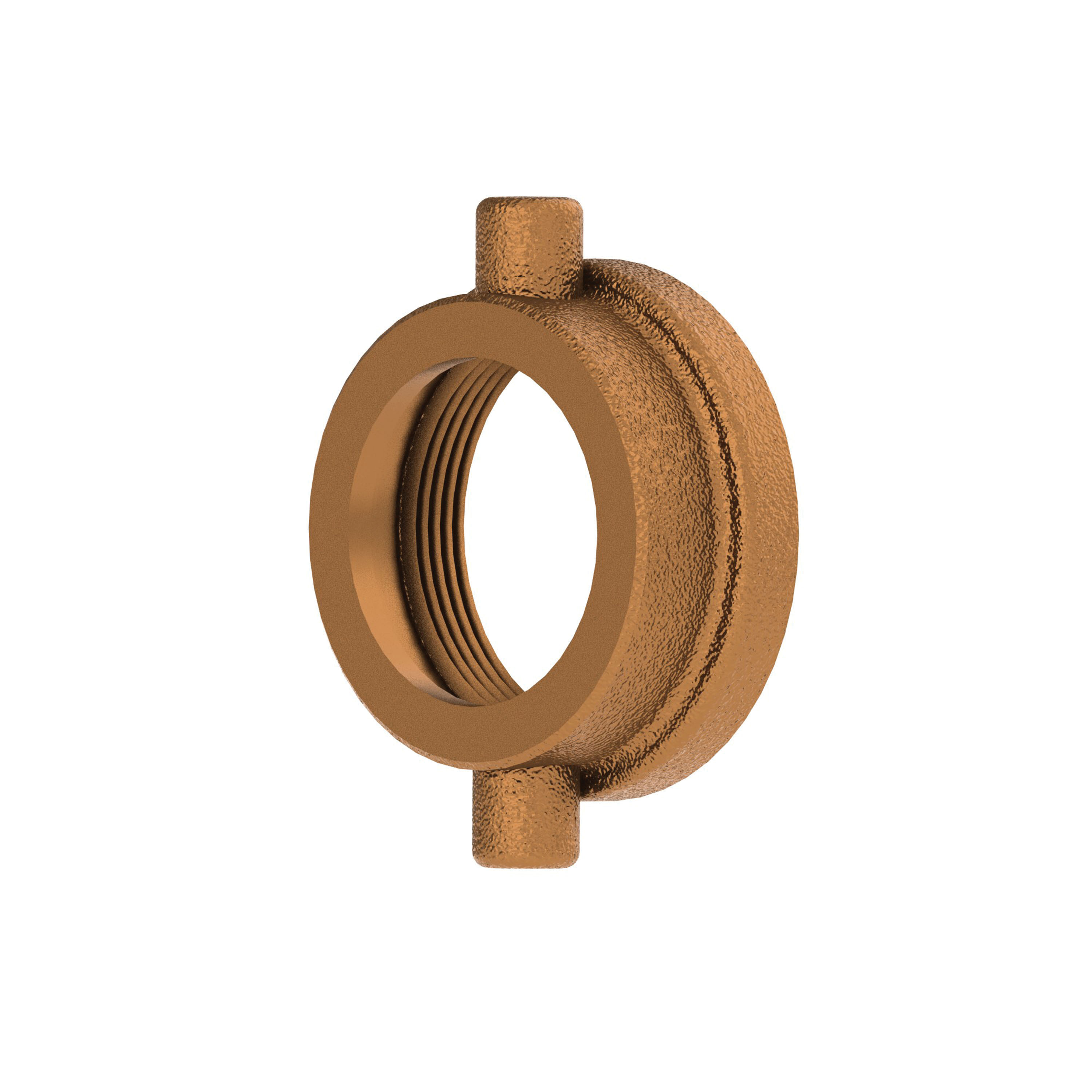 PT Coupling 588094 Pacific Coast Nut, 3 in Threaded, Brass