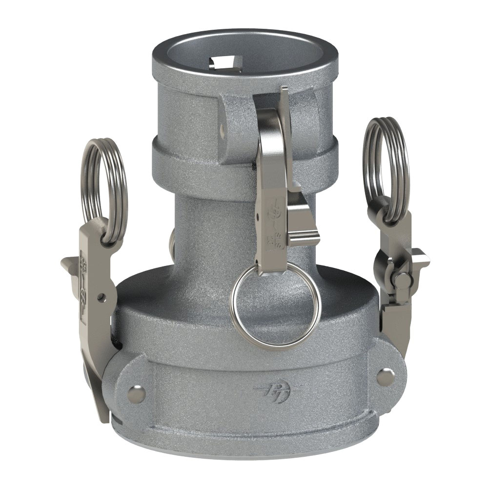 PT Coupling Sta-Lok II 60272020L2 Reducer Coupler, 2 in Coupler x 2 in Coupler, Aluminum