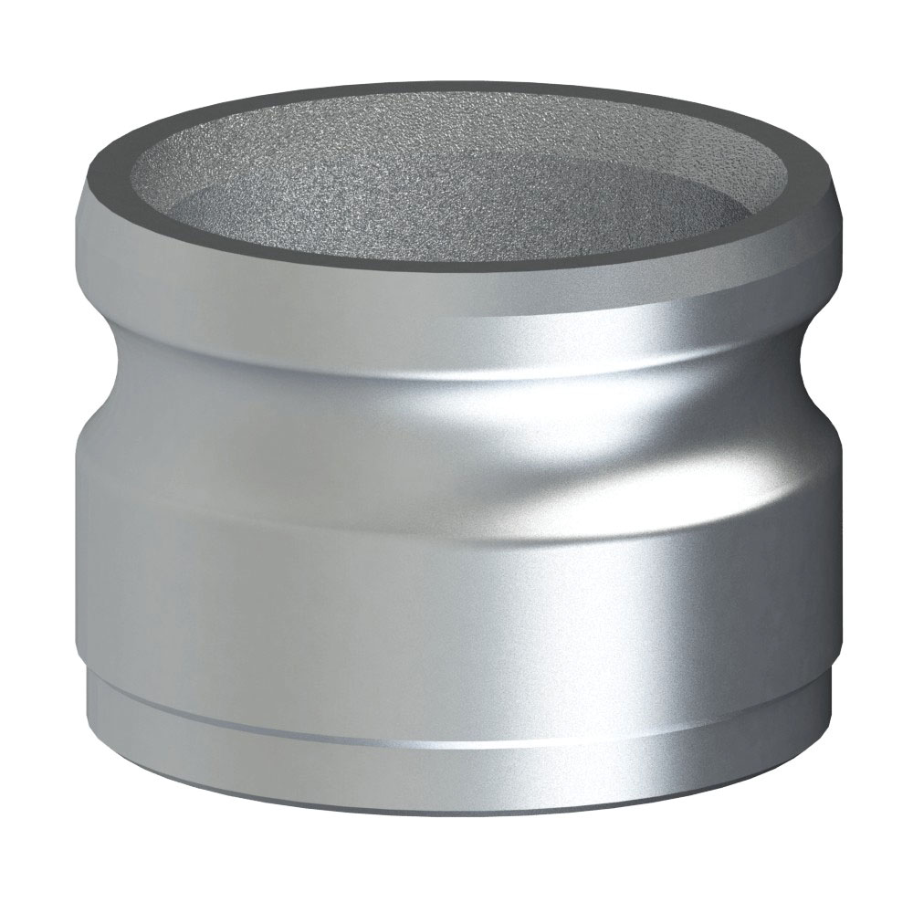 PT Coupling 60603011 Adapter, 3 in Adapter x 3 in Butt Weld, Aluminum
