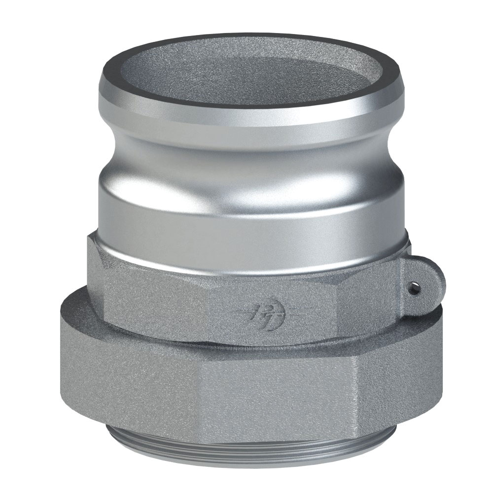 PT Coupling 60742000 Adapter, 2 in Adapter x 2 in Compression Tube, Aluminum