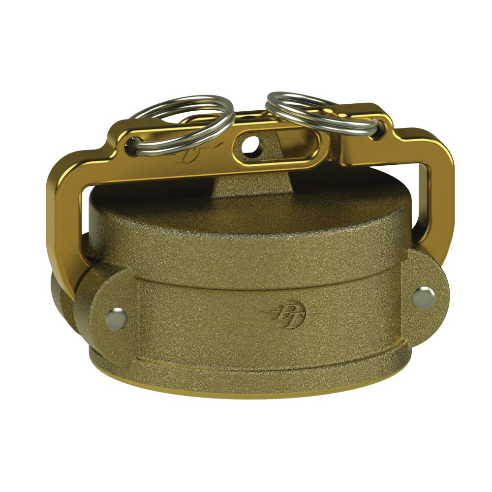 PT Coupling 62800030 Dust Cap, 3 in Type V, Brass