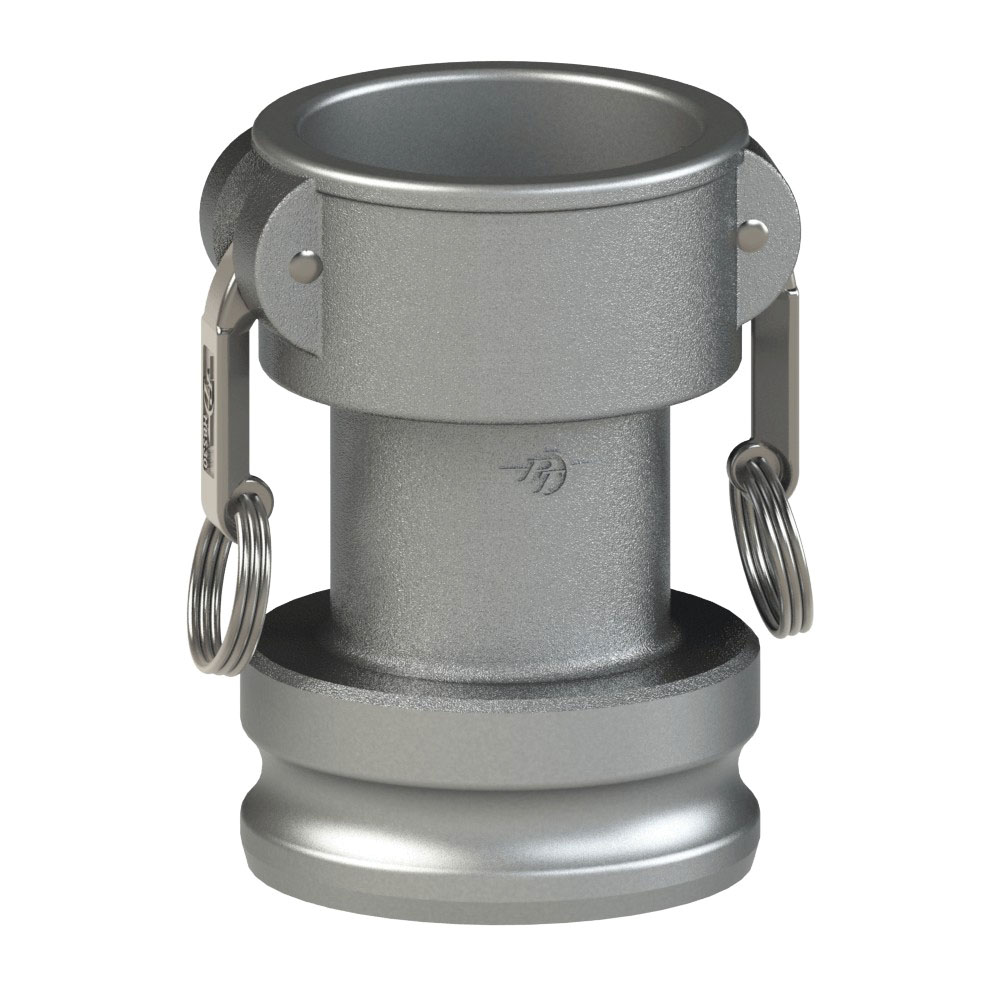 PT Coupling 64262015 Long Reducer, 2 in Coupler x 1-1/2 in Adapter, 316 Stainless Steel