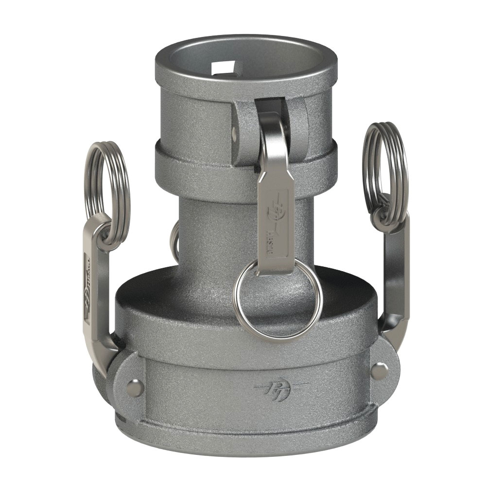 PT Coupling 64272020 Reducer Coupler, 2 in Coupler x 2 in Coupler, 316 Stainless Steel