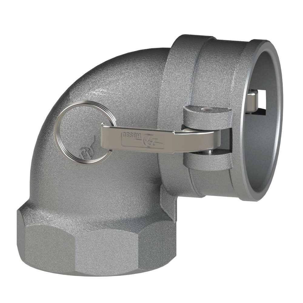 PT Coupling 64481500 90 deg Elbow, 1-1/2 in Coupler x 1-1/2 in FNPT, 316 Stainless Steel
