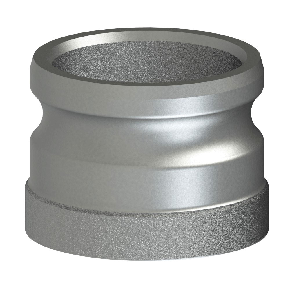PT Coupling 64601004 Adapter, 1 in Adapter x 1 in Socket Weld, 316 Stainless Steel