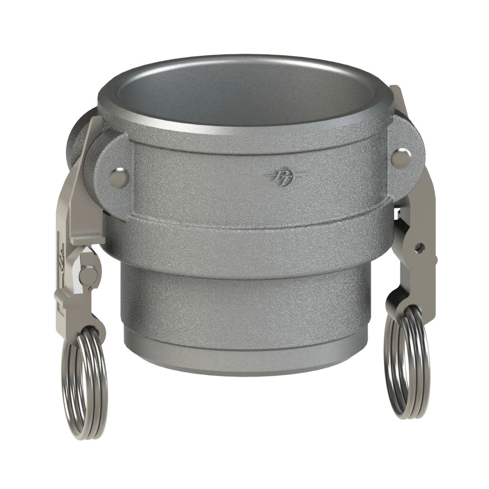 PT Coupling Sta-Lok II 64624016L2 Coupler, 4 in Coupler x 4 in Butt Weld, 316 Stainless Steel