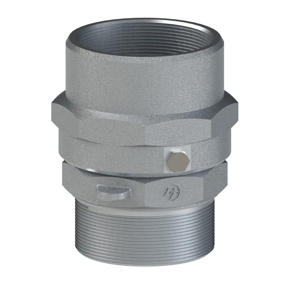 PT Coupling Versatile Swivel 780005 Swivel with Buna-N Seal, 2 in FNPT x 2 in MNPT, Aluminum