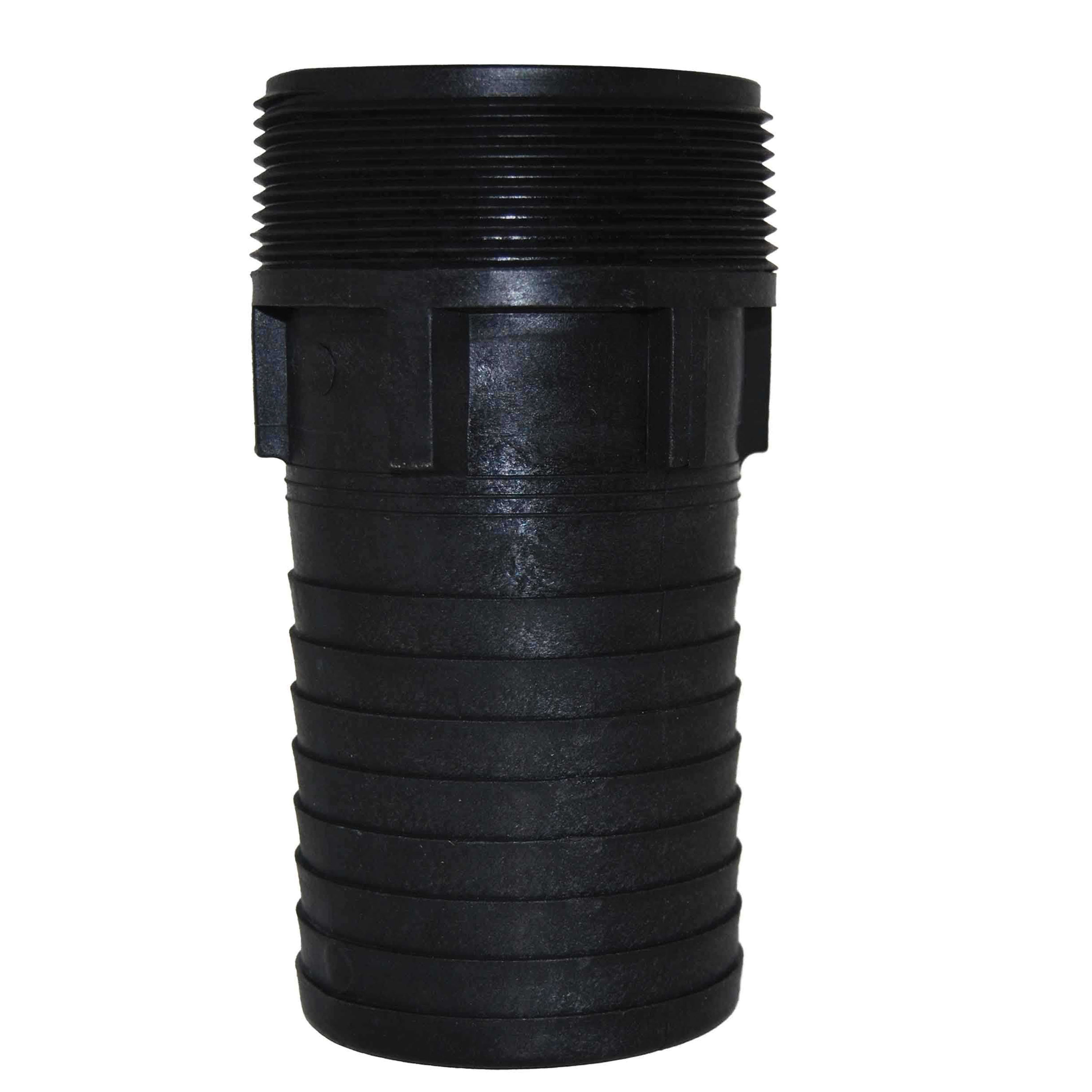 PT Coupling 85850050 Combination Nipple, 1/2 in Hose Shank x 1/2 in MNPT, Polypropylene