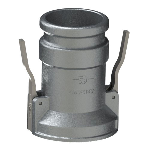 PT Coupling Safety Tank Solutions 86354040 Side Seal Adapter, 4 in Side Seal Coupler x 4 in Top Seal Tank Adapter